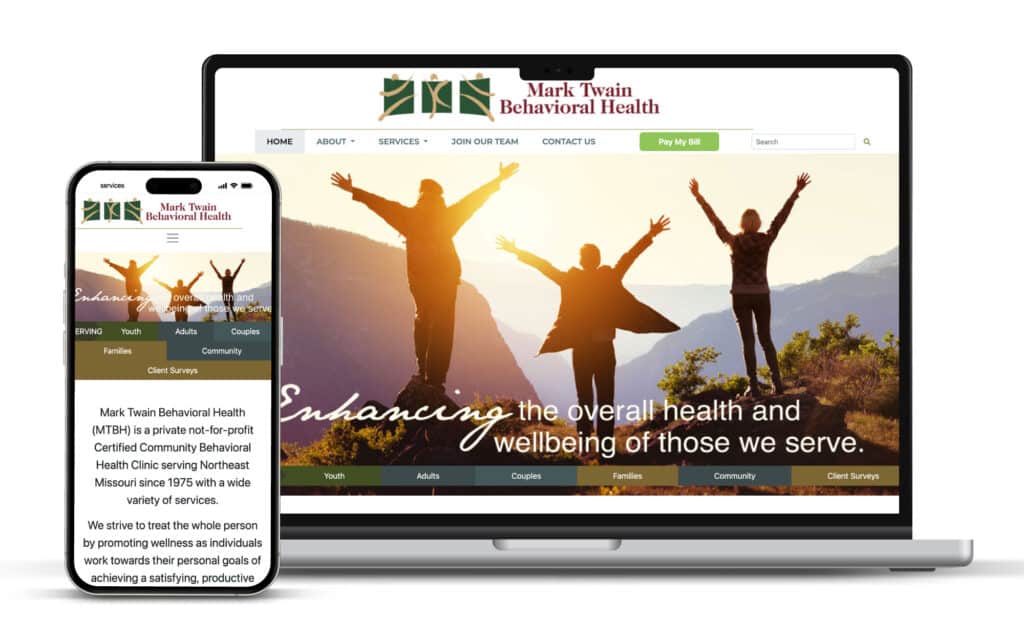 Mark Twain Behavioral Health Website
